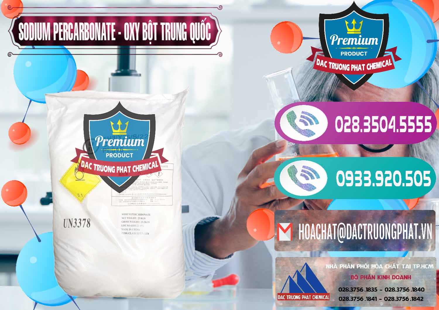 Nơi chuyên cung ứng và bán Sodium Percarbonate Dạng Bột Trung Quốc China - 0390 - Chuyên phân phối _ bán hóa chất tại TP.HCM - hoachatxulynuoc.com