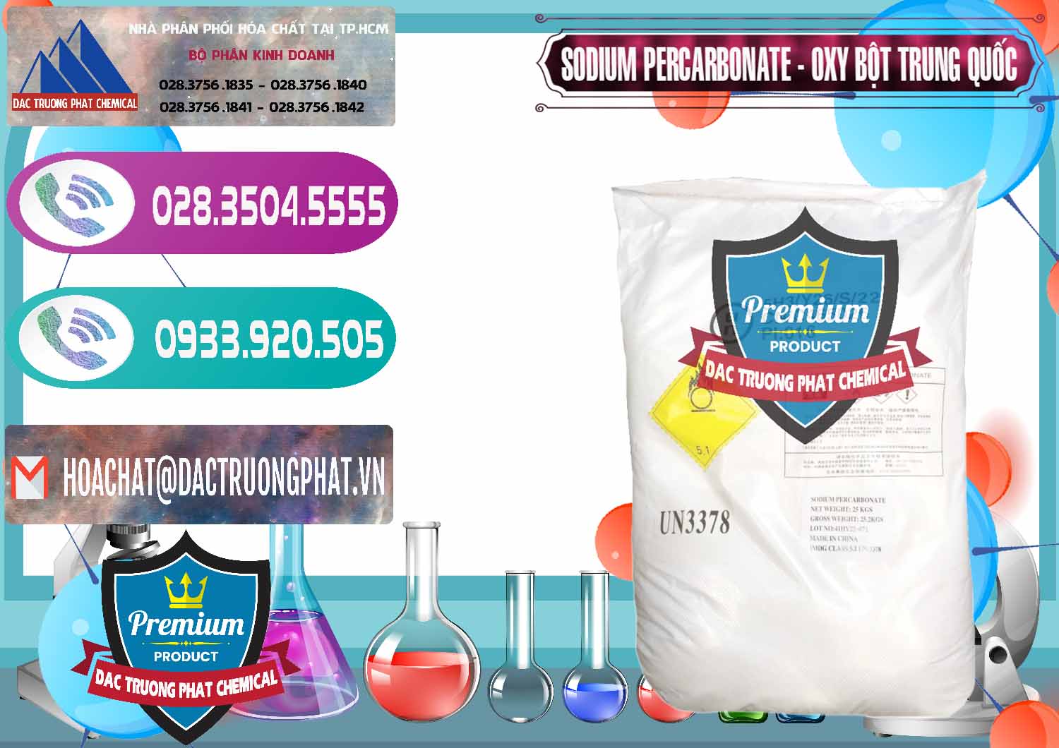 Nơi chuyên phân phối - bán Sodium Percarbonate Dạng Bột Trung Quốc China - 0390 - Đơn vị chuyên cung cấp & bán hóa chất tại TP.HCM - hoachatxulynuoc.com