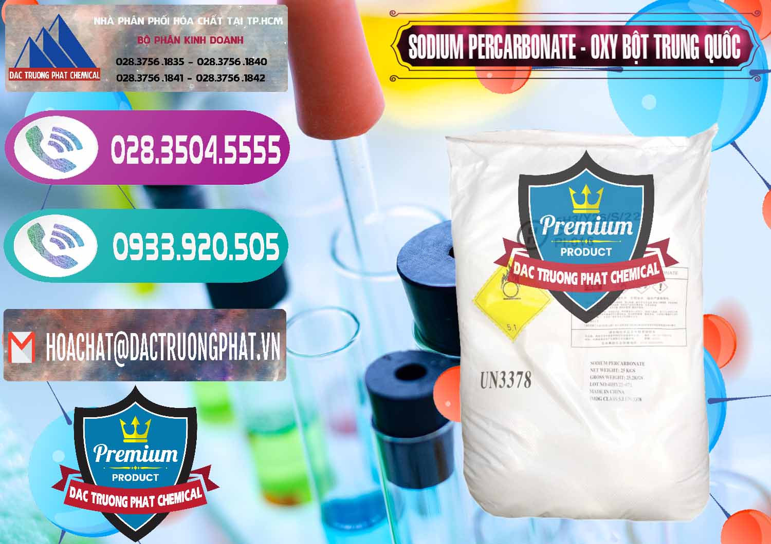 Đơn vị chuyên cung ứng - bán Sodium Percarbonate Dạng Bột Trung Quốc China - 0390 - Cty chuyên phân phối và nhập khẩu hóa chất tại TP.HCM - hoachatxulynuoc.com