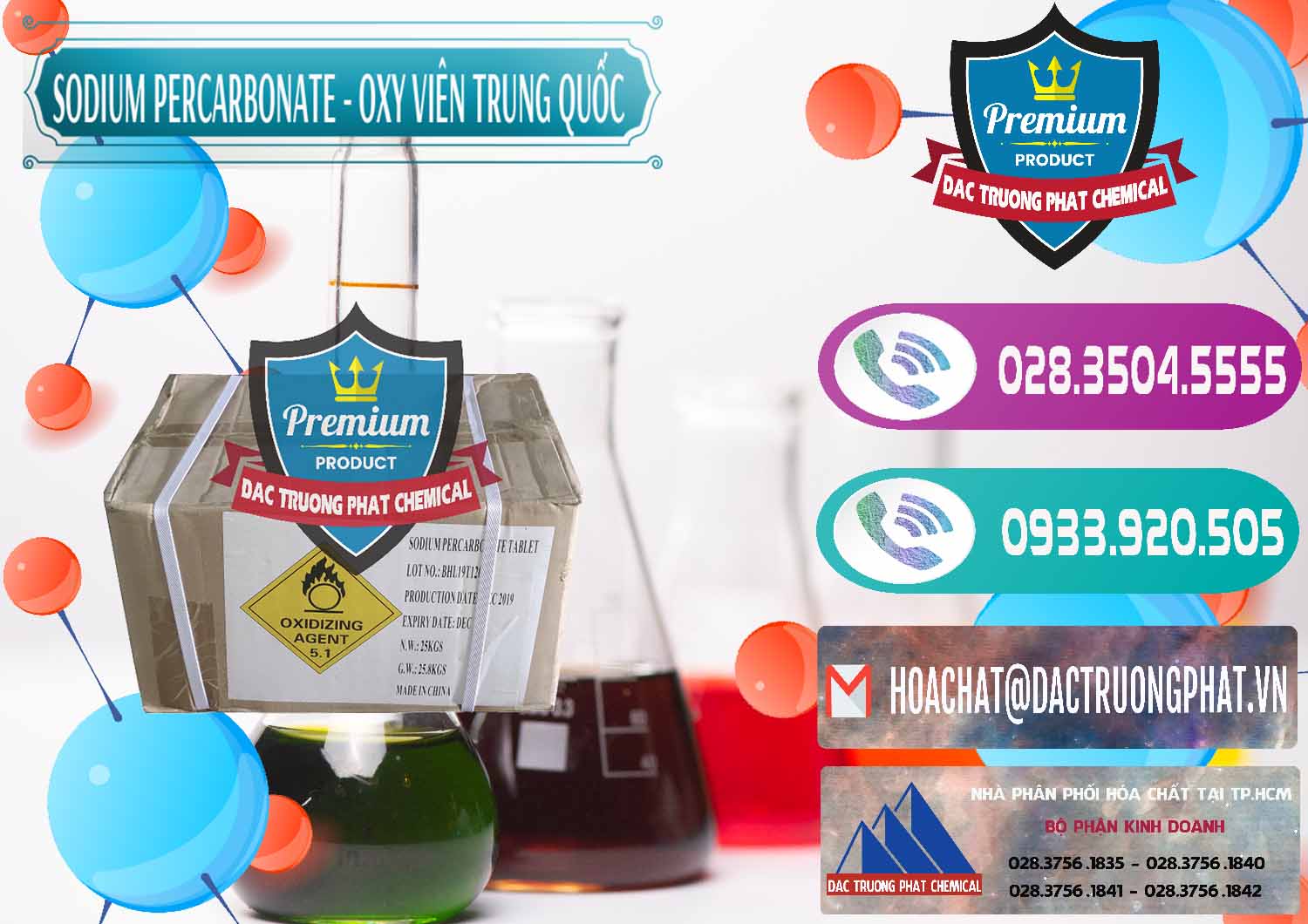Công ty cung ứng & bán Sodium Percarbonate - Oxy Dạng Viên Trung Quốc China - 0329 - Bán - cung cấp hóa chất tại TP.HCM - hoachatxulynuoc.com