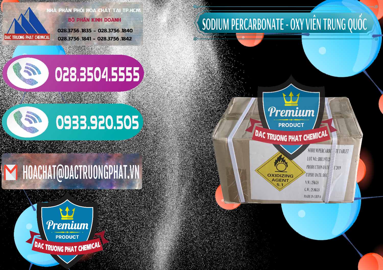 Cty cung cấp - bán Sodium Percarbonate - Oxy Dạng Viên Trung Quốc China - 0329 - Phân phối & cung cấp hóa chất tại TP.HCM - hoachatxulynuoc.com