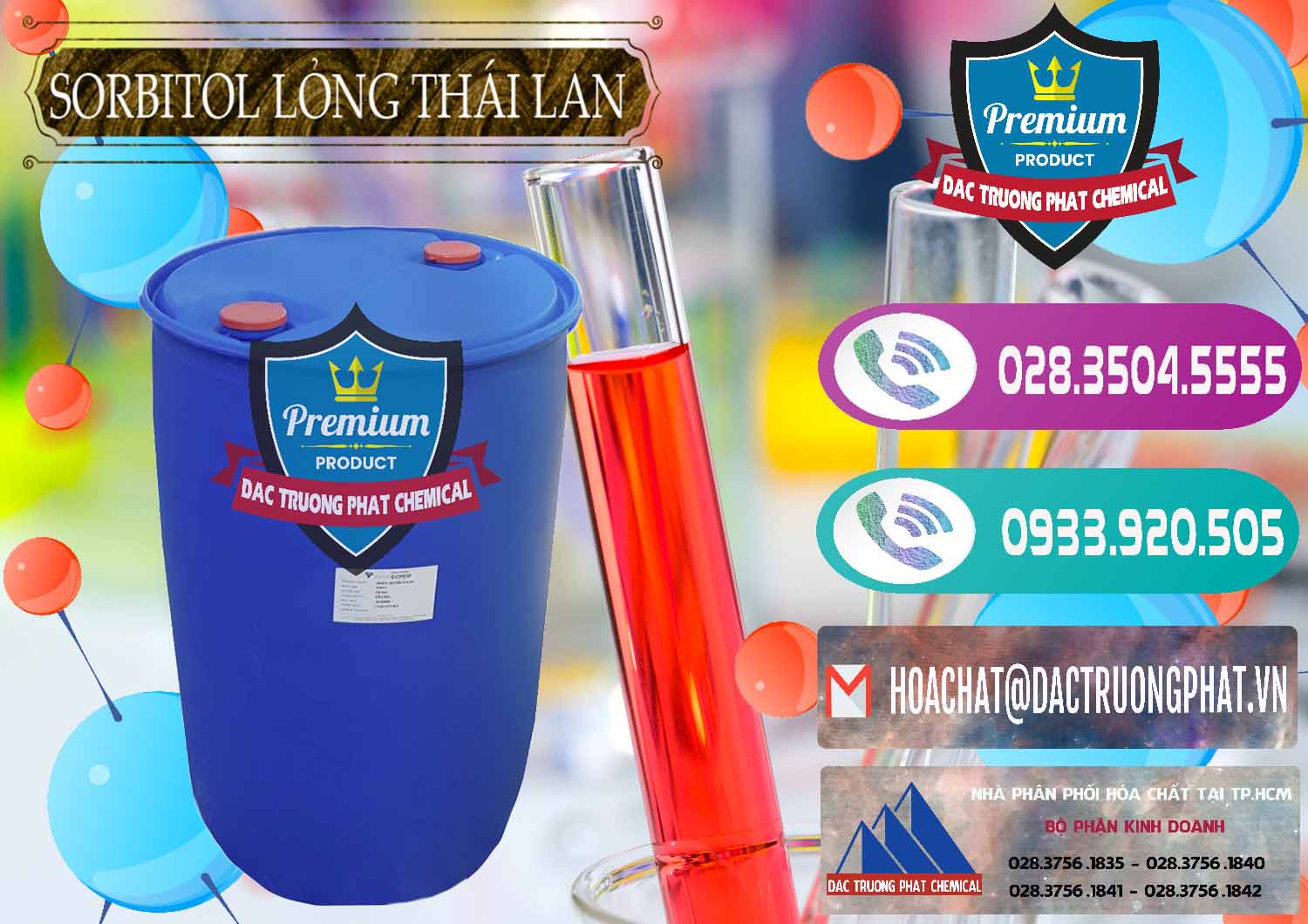 Nơi nhập khẩu và bán Sorbitol - C6H14O6 Lỏng 70% Food Grade Thái Lan Thailand - 0341 - Phân phối _ cung ứng hóa chất tại TP.HCM - hoachatxulynuoc.com