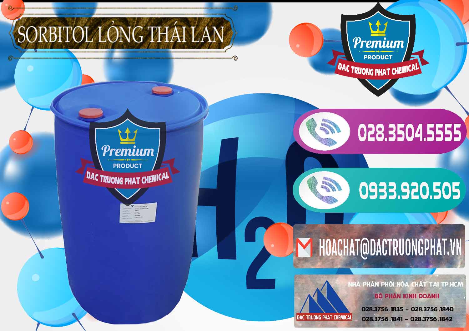 Đơn vị chuyên cung cấp _ bán Sorbitol - C6H14O6 Lỏng 70% Food Grade Thái Lan Thailand - 0341 - Bán - cung cấp hóa chất tại TP.HCM - hoachatxulynuoc.com