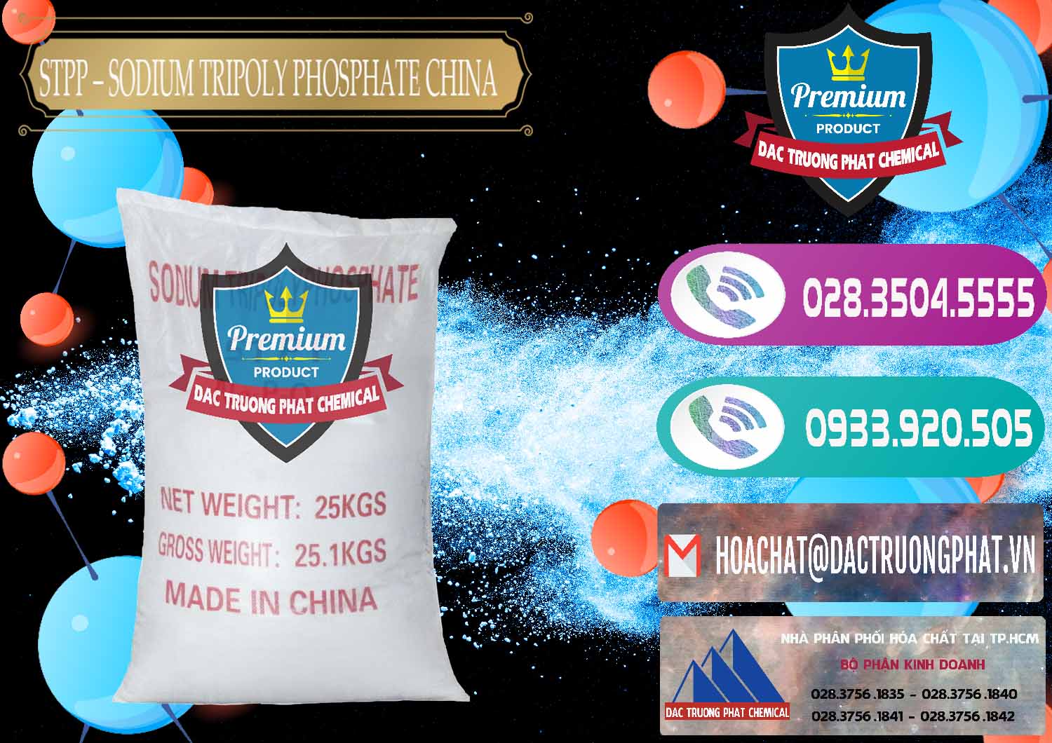 Công ty bán ( phân phối ) Sodium Tripoly Phosphate - STPP 96% Chữ Đỏ Trung Quốc China - 0155 - Nơi cung cấp & phân phối hóa chất tại TP.HCM - hoachatxulynuoc.com