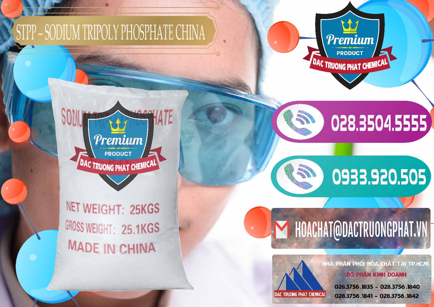 Cty chuyên bán & cung cấp Sodium Tripoly Phosphate - STPP 96% Chữ Đỏ Trung Quốc China - 0155 - Cty phân phối & cung ứng hóa chất tại TP.HCM - hoachatxulynuoc.com