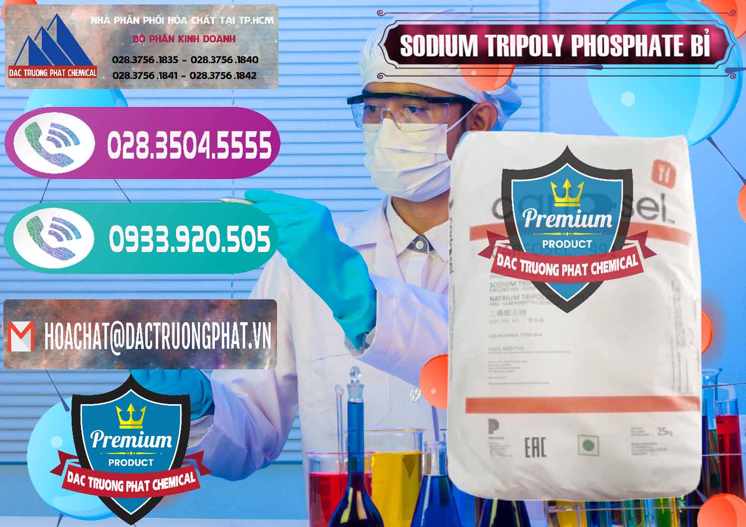 Nhà nhập khẩu - bán Sodium Tripoly Phosphate - STPP Carfosel 991 Bỉ Belgium - 0429 - Nơi chuyên phân phối và cung ứng hóa chất tại TP.HCM - hoachatxulynuoc.com