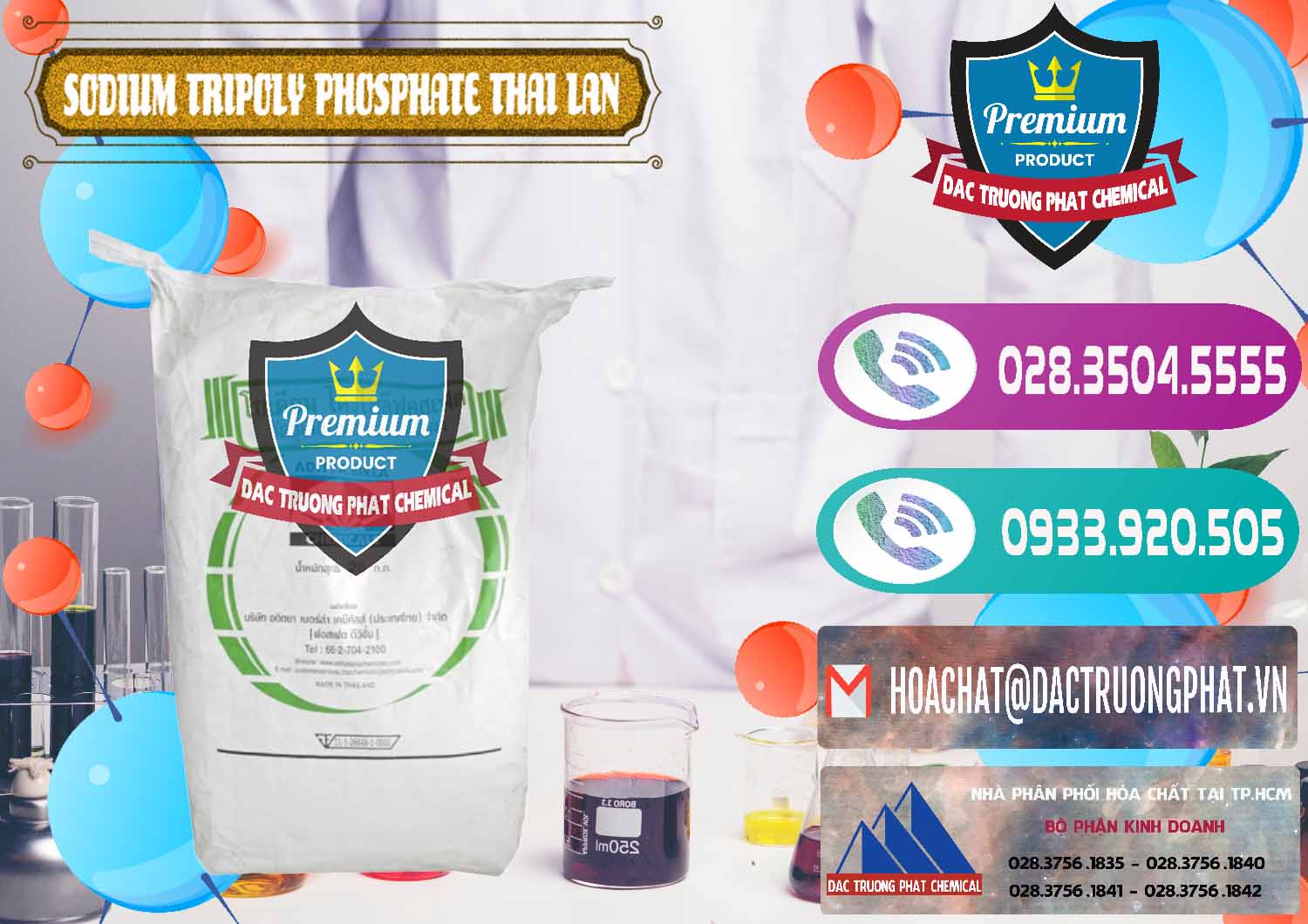 Nơi cung cấp ( bán ) Sodium Tripoly Phosphate - STPP Aditya Birla Grasim Thái Lan Thailand - 0421 - Đơn vị kinh doanh & cung cấp hóa chất tại TP.HCM - hoachatxulynuoc.com
