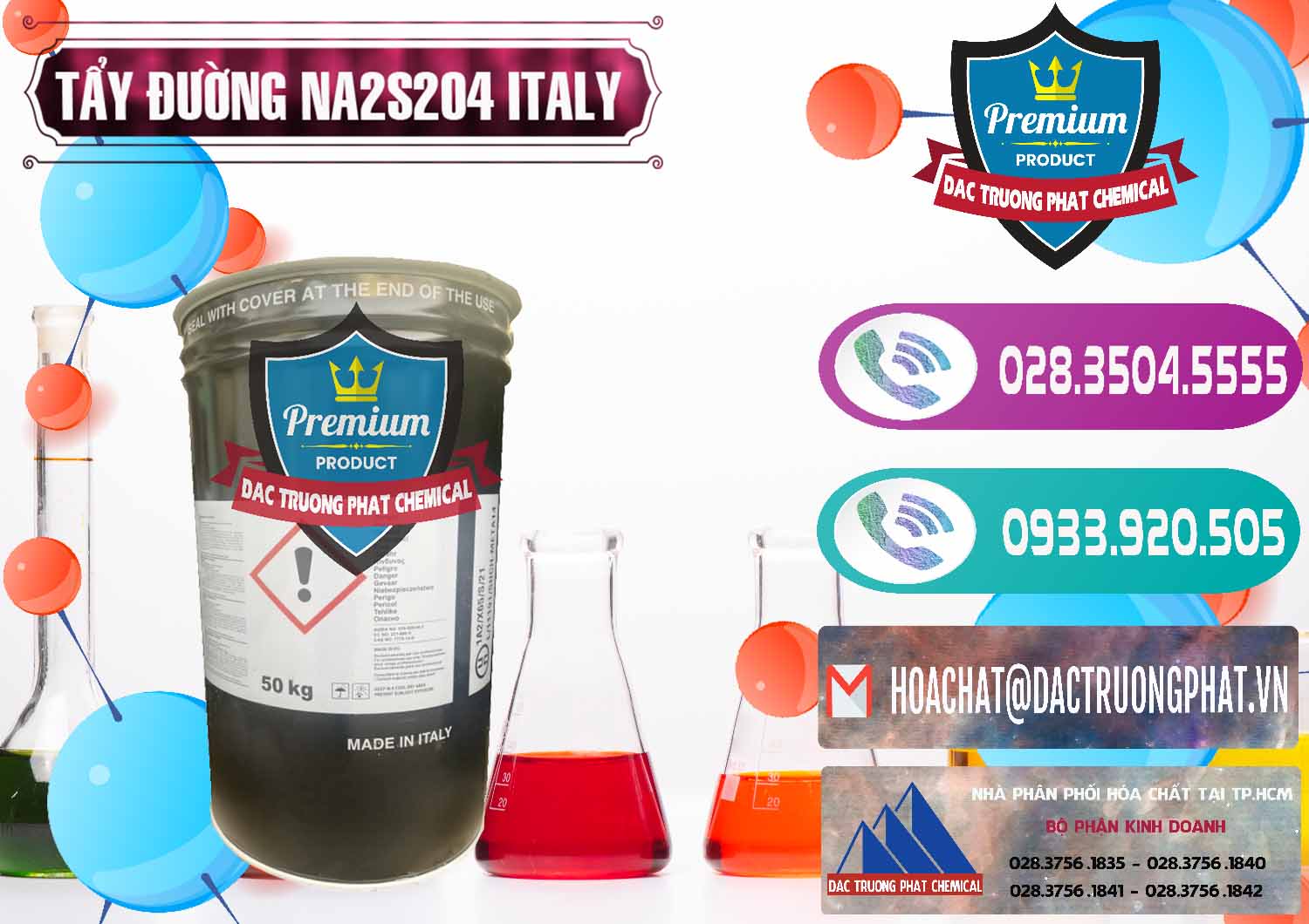 Chuyên cung ứng ( bán ) Tẩy Đường - NA2S2O4 Ý Italy - 0422 - Đơn vị cung cấp ( phân phối ) hóa chất tại TP.HCM - hoachatxulynuoc.com