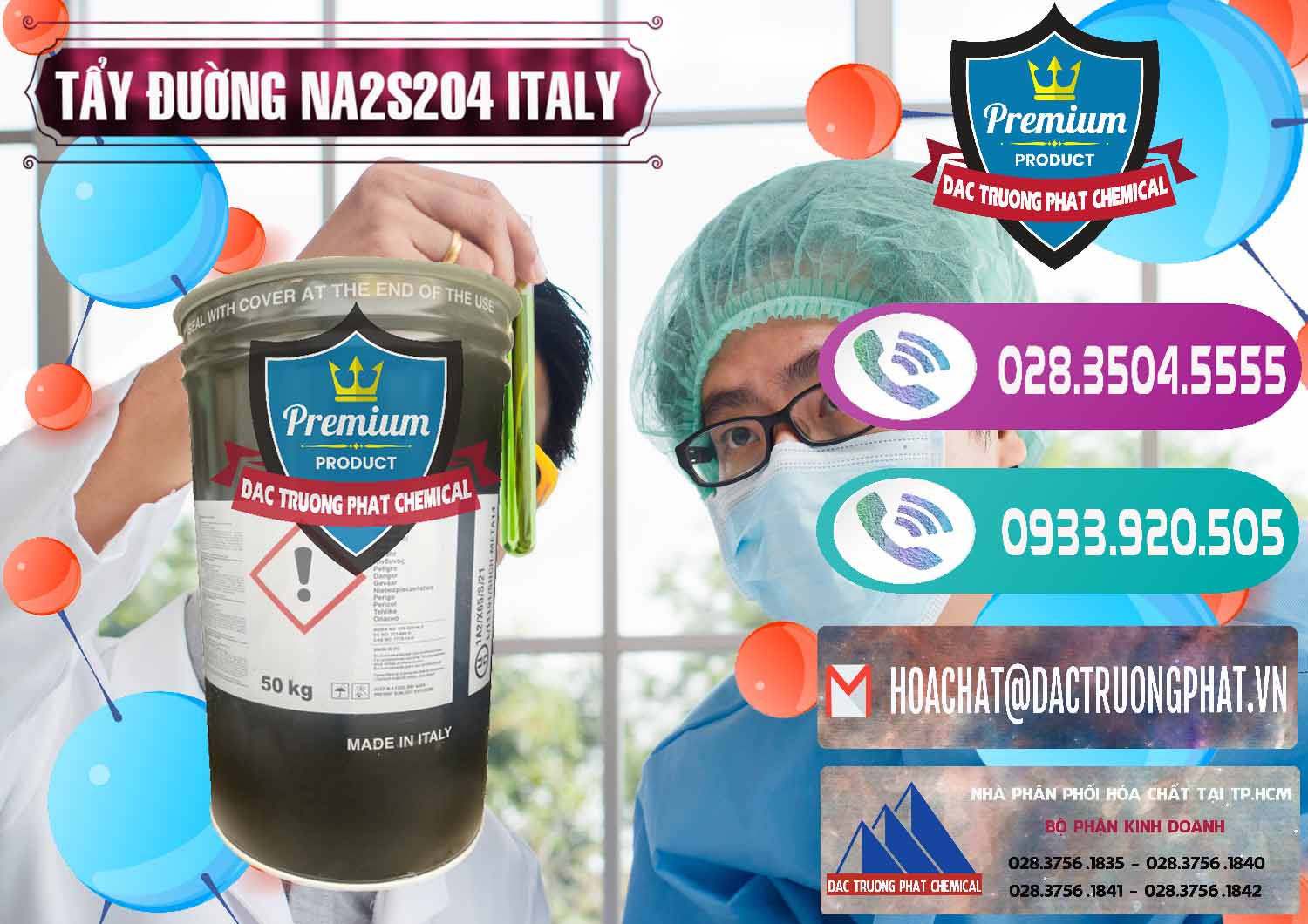 Nhà cung ứng - bán Tẩy Đường - NA2S2O4 Ý Italy - 0422 - Công ty chuyên phân phối _ cung ứng hóa chất tại TP.HCM - hoachatxulynuoc.com