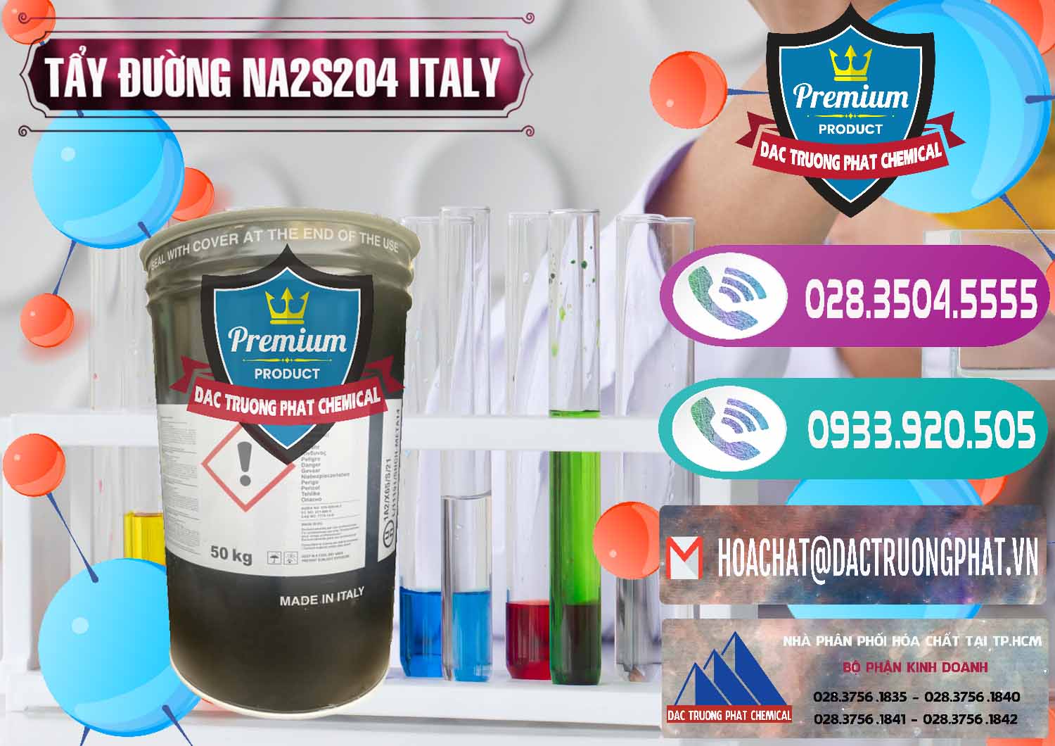 Nơi bán - cung ứng Tẩy Đường - NA2S2O4 Ý Italy - 0422 - Công ty bán _ phân phối hóa chất tại TP.HCM - hoachatxulynuoc.com