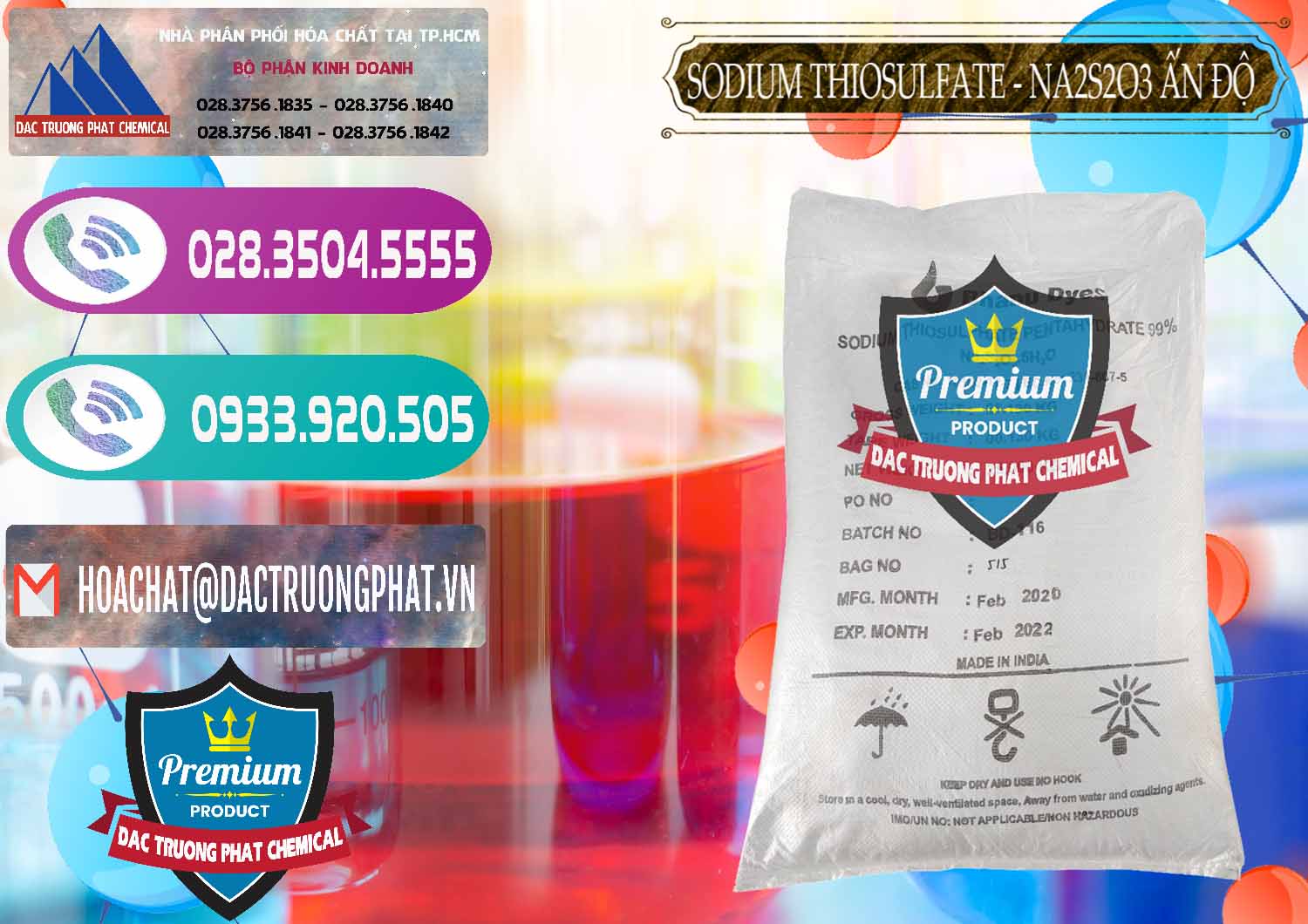 Cty chuyên nhập khẩu và bán Sodium Thiosulfate - NA2S2O3 Ấn Độ India Bhanu Dyes - 0202 - Cung cấp & kinh doanh hóa chất tại TP.HCM - hoachatxulynuoc.com