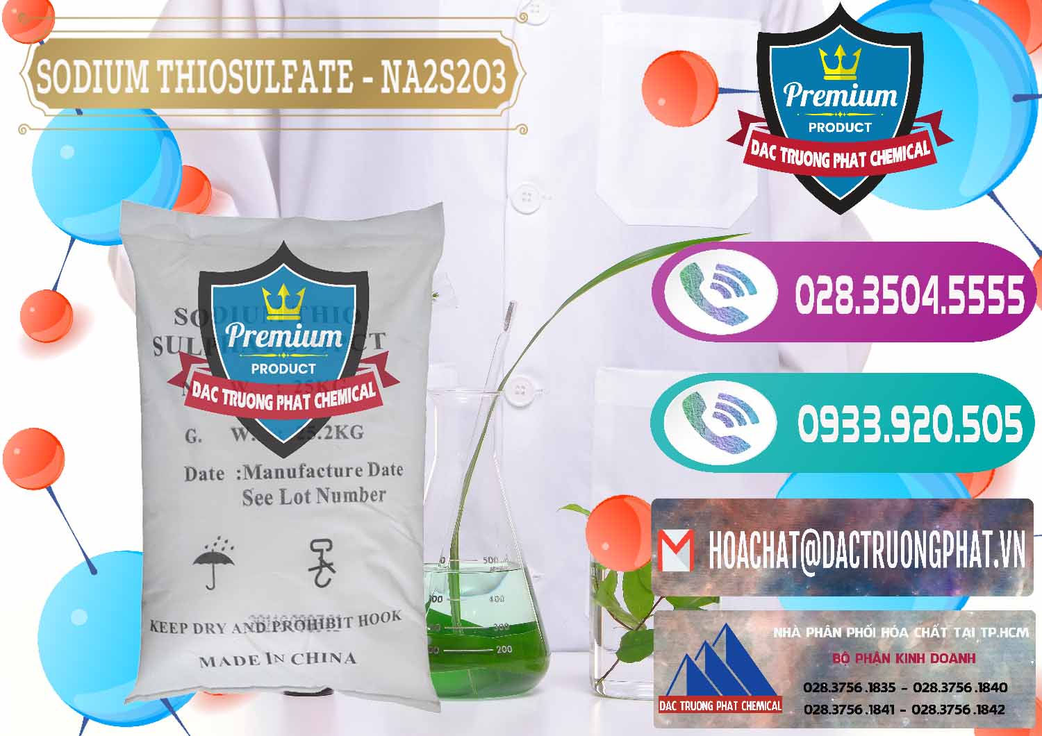 Bán _ cung cấp Sodium Thiosulfate - NA2S2O3 Trung Quốc China - 0151 - Chuyên phân phối & cung ứng hóa chất tại TP.HCM - hoachatxulynuoc.com