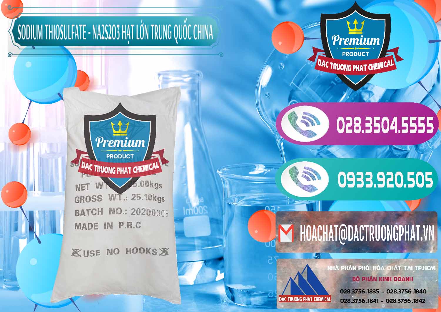 Đơn vị chuyên nhập khẩu & bán Sodium Thiosulfate - NA2S2O3 Hạt Lớn Trung Quốc China - 0203 - Nhà cung cấp - bán hóa chất tại TP.HCM - hoachatxulynuoc.com