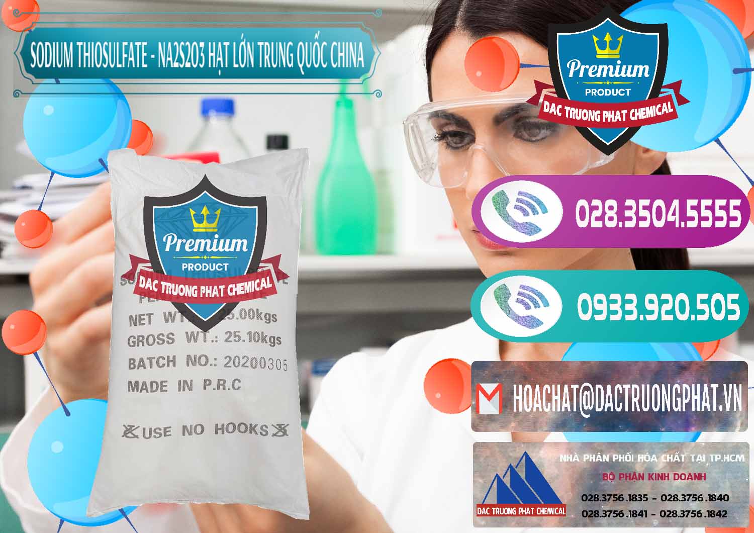 Cty cung cấp ( bán ) Sodium Thiosulfate - NA2S2O3 Hạt Lớn Trung Quốc China - 0203 - Đơn vị nhập khẩu - cung cấp hóa chất tại TP.HCM - hoachatxulynuoc.com