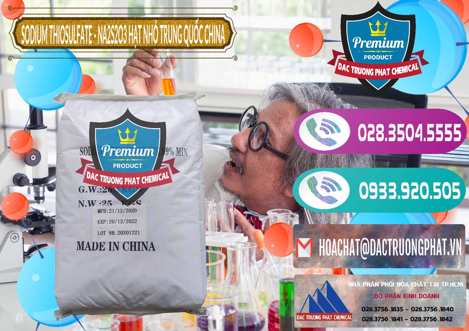 Công ty cung ứng ( bán ) Sodium Thiosulfate - NA2S2O3 Hạt Nhỏ Trung Quốc China - 0204 - Chuyên cung cấp - bán hóa chất tại TP.HCM - hoachatxulynuoc.com