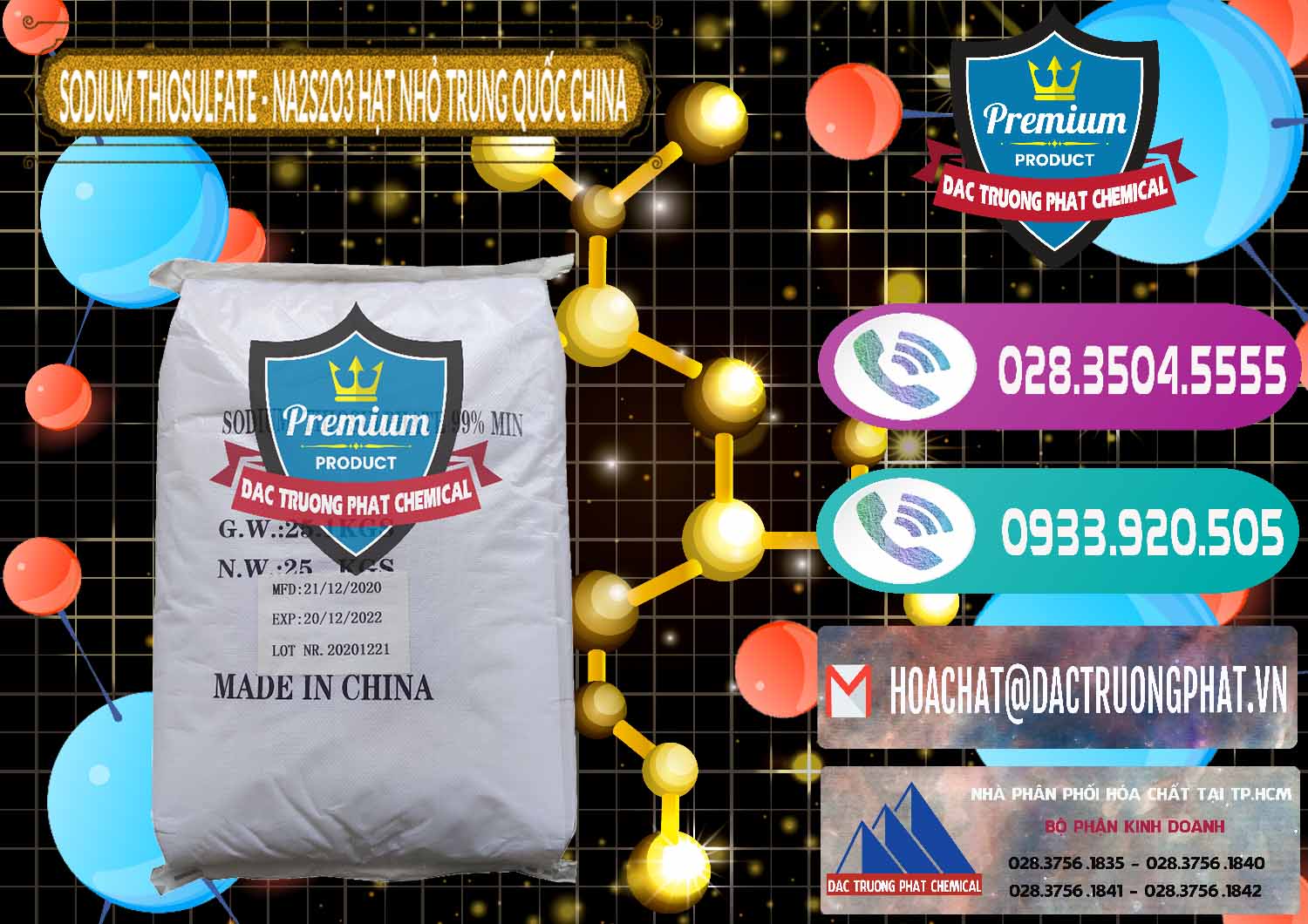 Nhà nhập khẩu ( bán ) Sodium Thiosulfate - NA2S2O3 Hạt Nhỏ Trung Quốc China - 0204 - Công ty cung cấp và bán hóa chất tại TP.HCM - hoachatxulynuoc.com