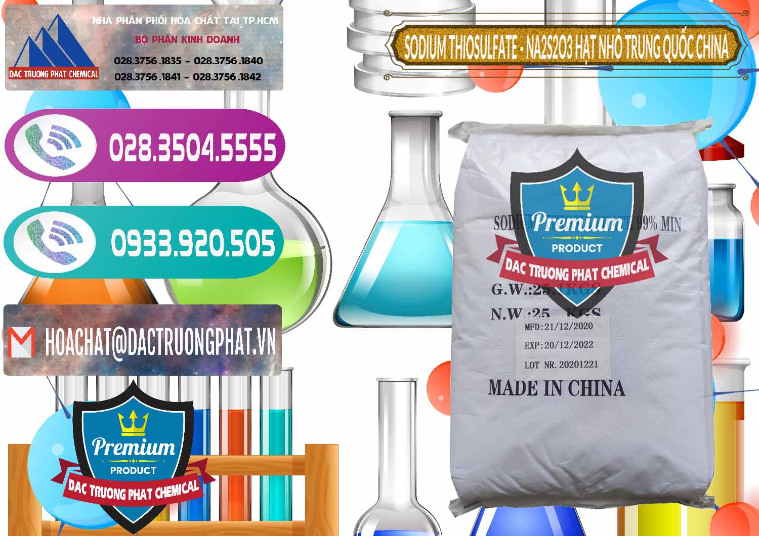 Cty chuyên bán & phân phối Sodium Thiosulfate - NA2S2O3 Hạt Nhỏ Trung Quốc China - 0204 - Phân phối và cung cấp hóa chất tại TP.HCM - hoachatxulynuoc.com