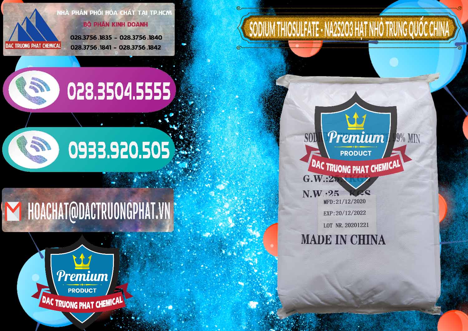 Nơi bán _ cung ứng Sodium Thiosulfate - NA2S2O3 Hạt Nhỏ Trung Quốc China - 0204 - Đơn vị cung cấp và bán hóa chất tại TP.HCM - hoachatxulynuoc.com