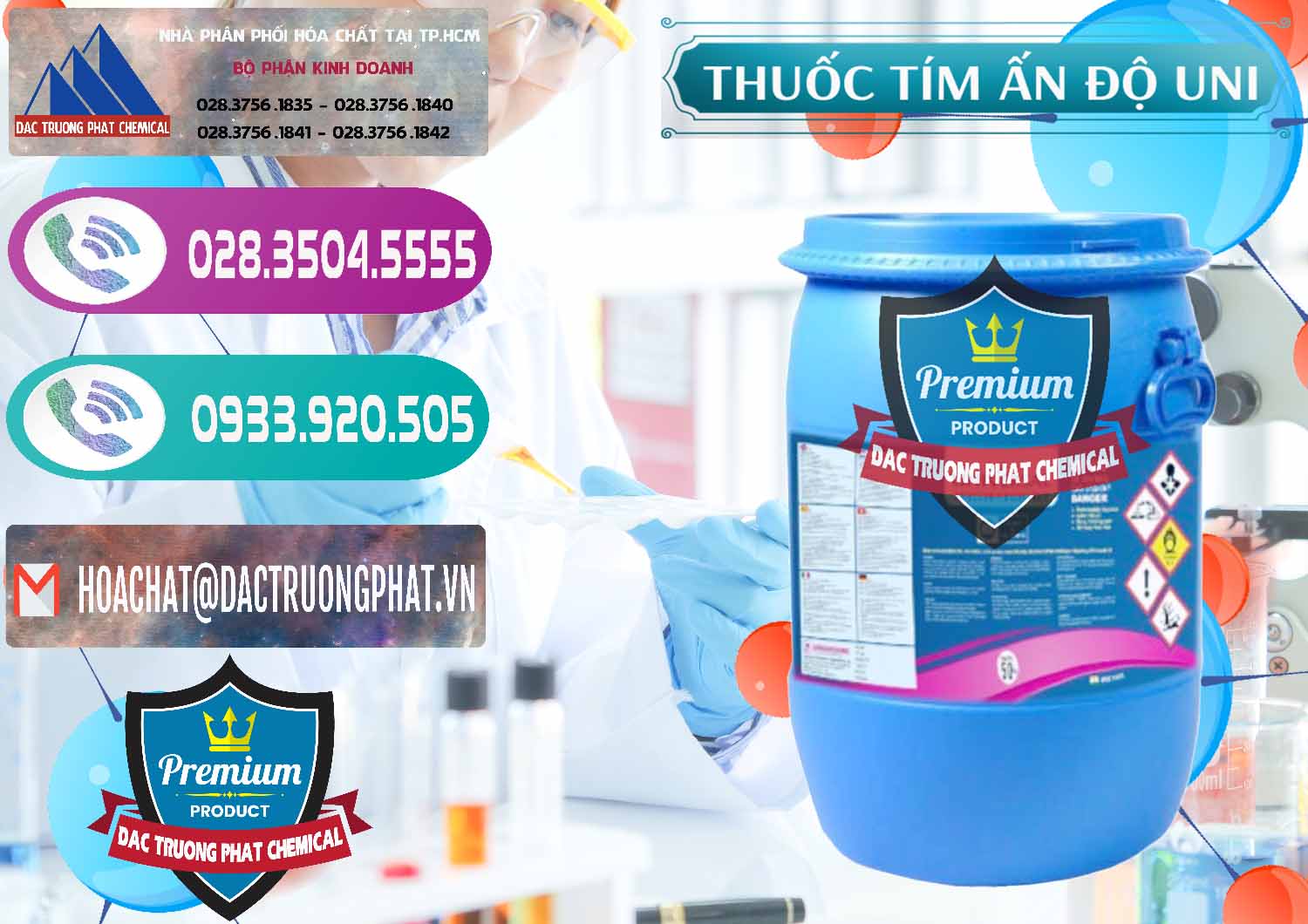 Cty chuyên kinh doanh và bán Thuốc Tím - KMNO4 Universal Ấn Độ India - 0419 - Chuyên phân phối _ cung cấp hóa chất tại TP.HCM - hoachatxulynuoc.com