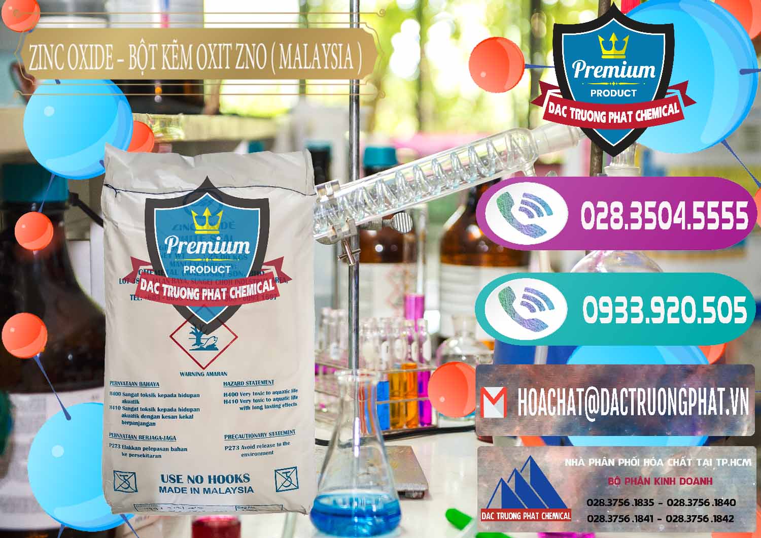 Cty chuyên cung cấp ( bán ) Zinc Oxide - Bột Kẽm Oxit ZNO Malaysia - 0179 - Cty phân phối & cung cấp hóa chất tại TP.HCM - hoachatxulynuoc.com