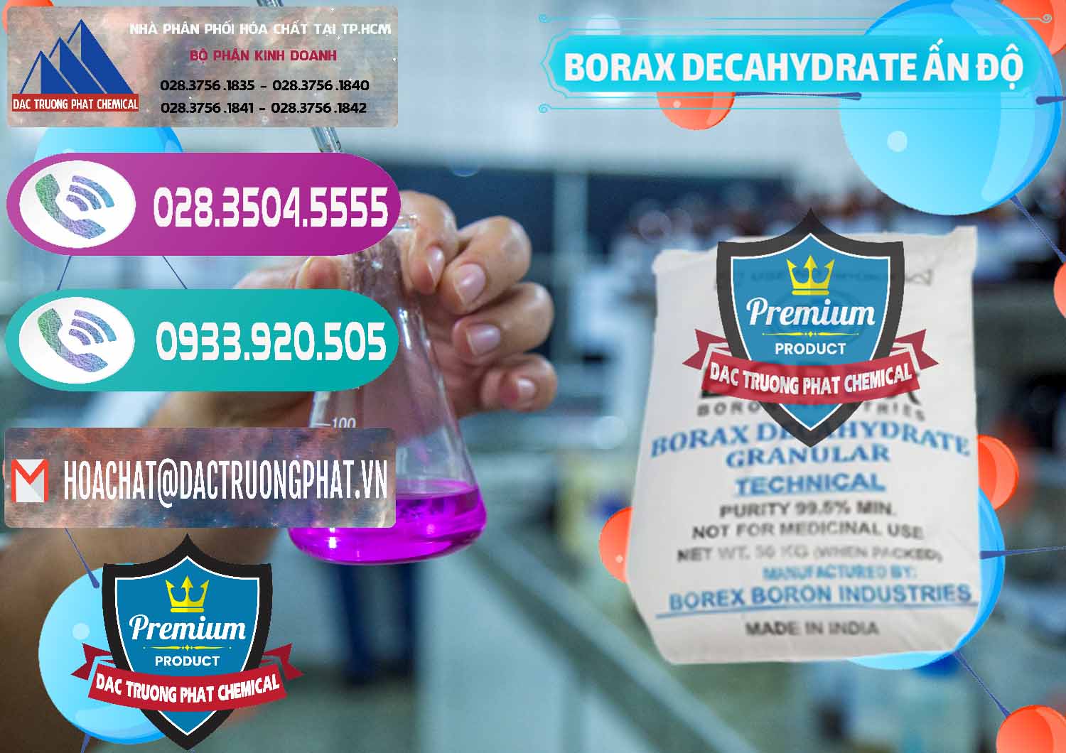 Đơn vị chuyên nhập khẩu và bán Borax Decahydrate Ấn Độ India - 0449 - Đơn vị cung cấp ( phân phối ) hóa chất tại TP.HCM - hoachatxulynuoc.com