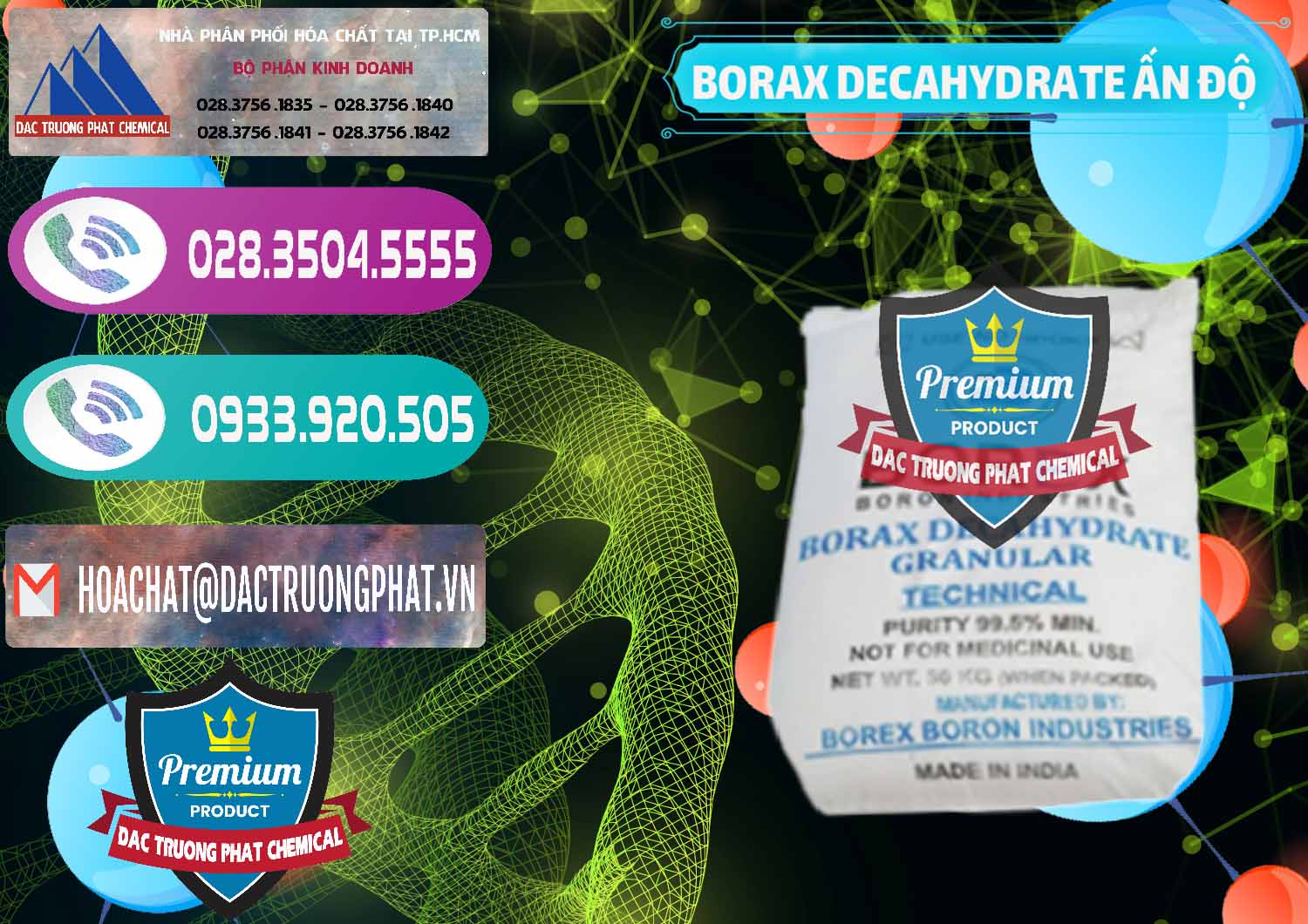 Cty chuyên kinh doanh - bán Borax Decahydrate Ấn Độ India - 0449 - Công ty chuyên kinh doanh - phân phối hóa chất tại TP.HCM - hoachatxulynuoc.com