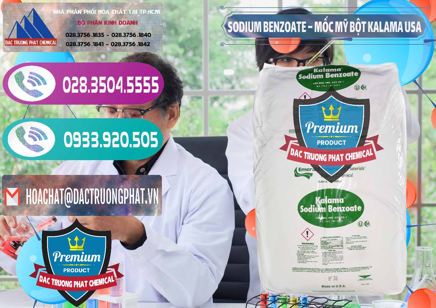Nhà nhập khẩu _ bán Sodium Benzoate - Mốc Bột Kalama Food Grade Mỹ Usa - 0136 - Cty bán _ phân phối hóa chất tại TP.HCM - hoachatxulynuoc.com