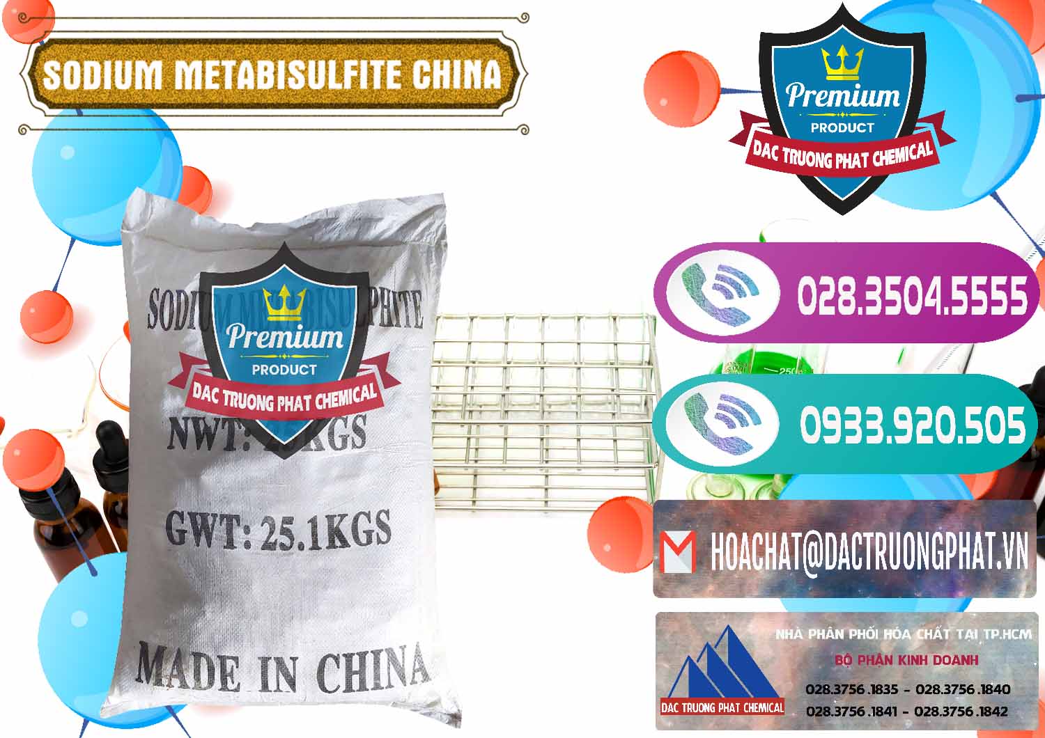 Bán và phân phối Sodium Metabisulfite - NA2S2O5 Trung Quốc China - 0484 - Nơi phân phối & cung cấp hóa chất tại TP.HCM - hoachatxulynuoc.com