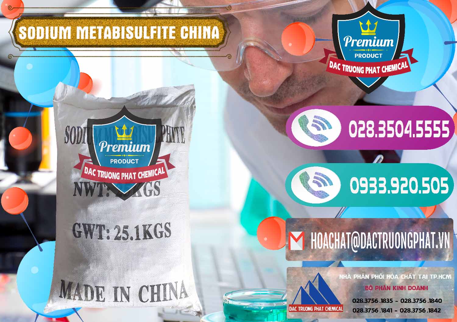 Cty chuyên bán - cung ứng Sodium Metabisulfite - NA2S2O5 Trung Quốc China - 0484 - Nhà cung cấp và phân phối hóa chất tại TP.HCM - hoachatxulynuoc.com