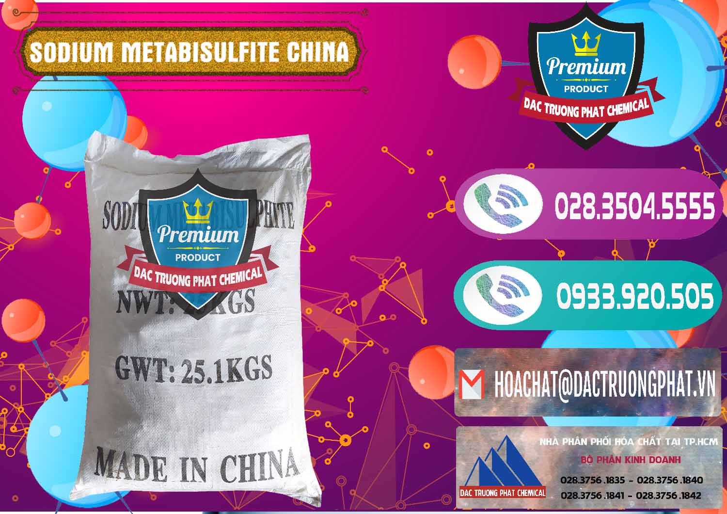 Đơn vị bán & cung ứng Sodium Metabisulfite - NA2S2O5 Trung Quốc China - 0484 - Đơn vị cung cấp ( nhập khẩu ) hóa chất tại TP.HCM - hoachatxulynuoc.com