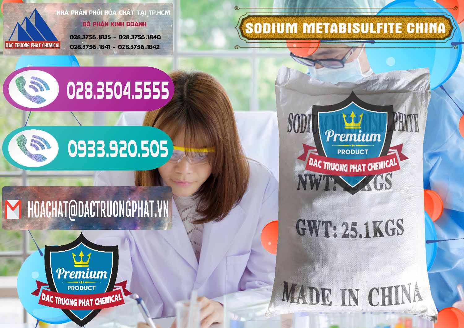 Cty chuyên kinh doanh - bán Sodium Metabisulfite - NA2S2O5 Trung Quốc China - 0484 - Chuyên cung cấp _ kinh doanh hóa chất tại TP.HCM - hoachatxulynuoc.com