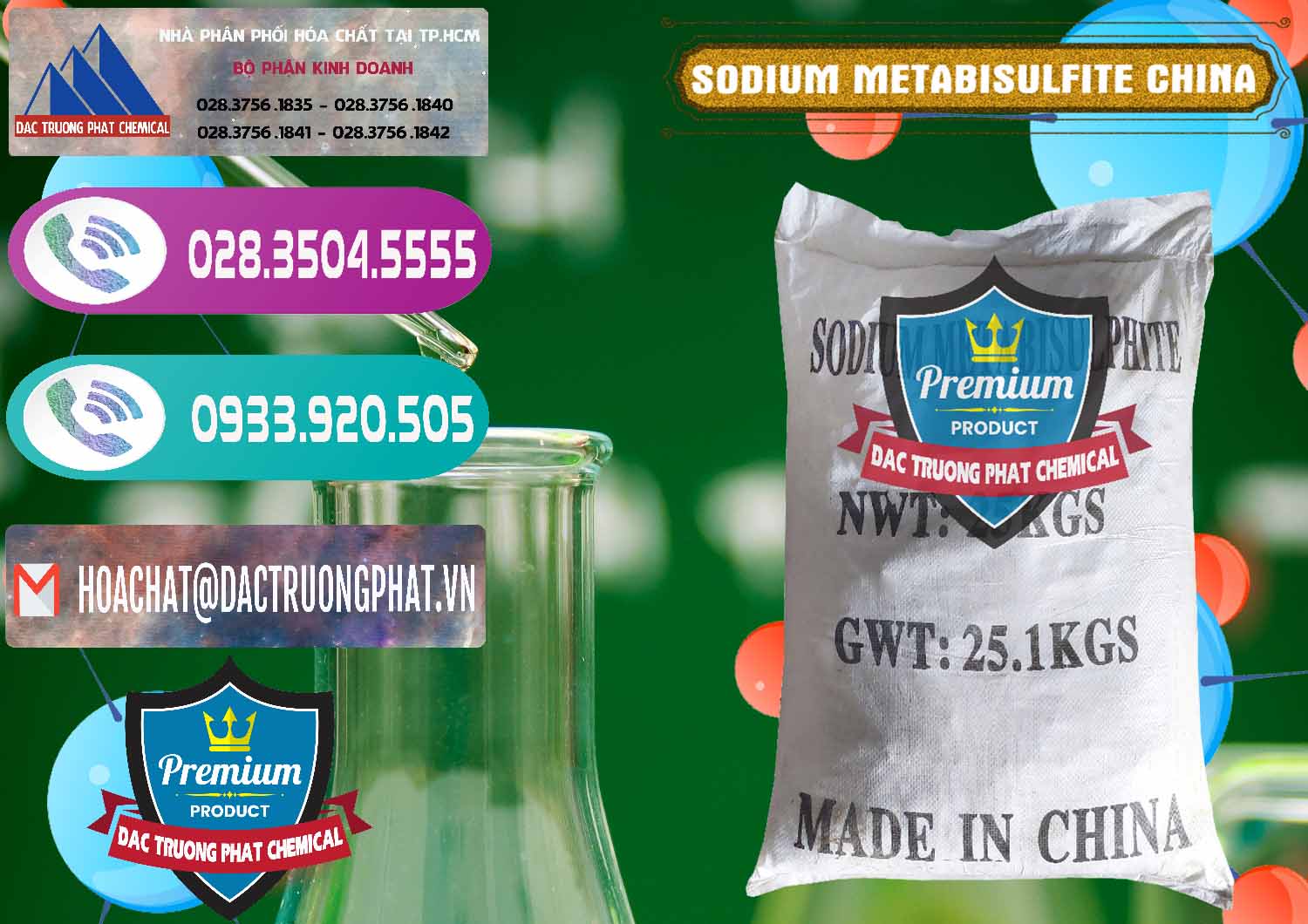 Cty bán ( phân phối ) Sodium Metabisulfite - NA2S2O5 Trung Quốc China - 0484 - Đơn vị chuyên cung ứng _ phân phối hóa chất tại TP.HCM - hoachatxulynuoc.com